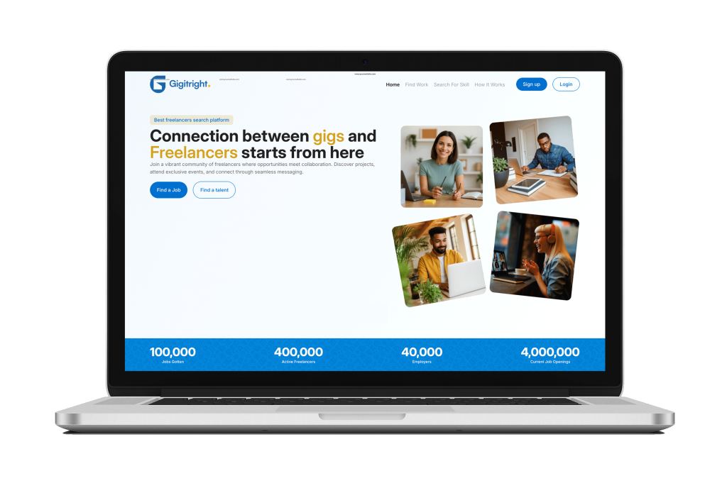 Gitit Right Freelance marketplace website