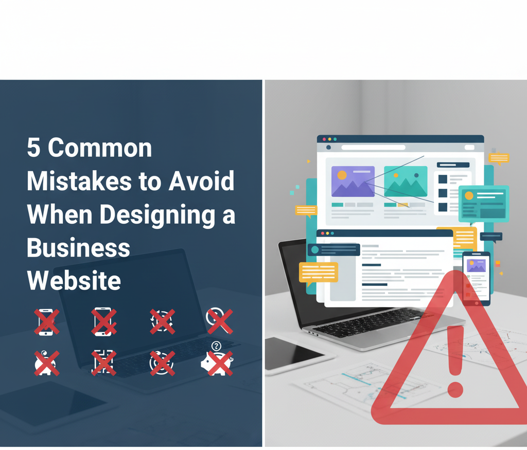5 Common Mistakes to Avoid When Designing a Business Website