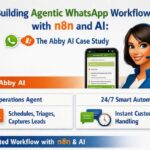 Abby AI agent and n8n agentic WhatsApp workflow by Albanny Technologies