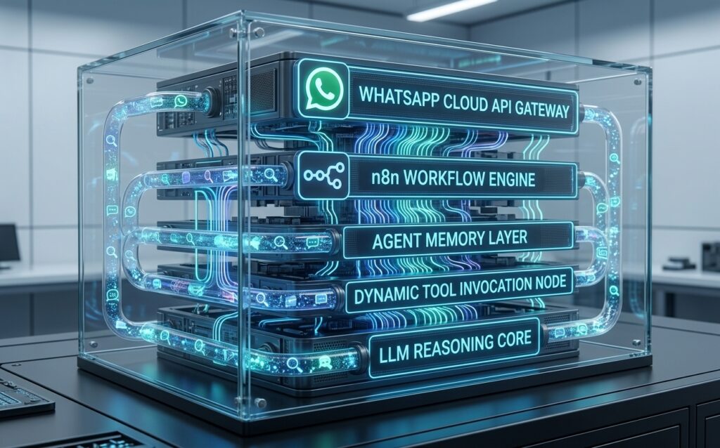 Inside the Architecture How n8n Powers Intelligent AI Agents 1024x638