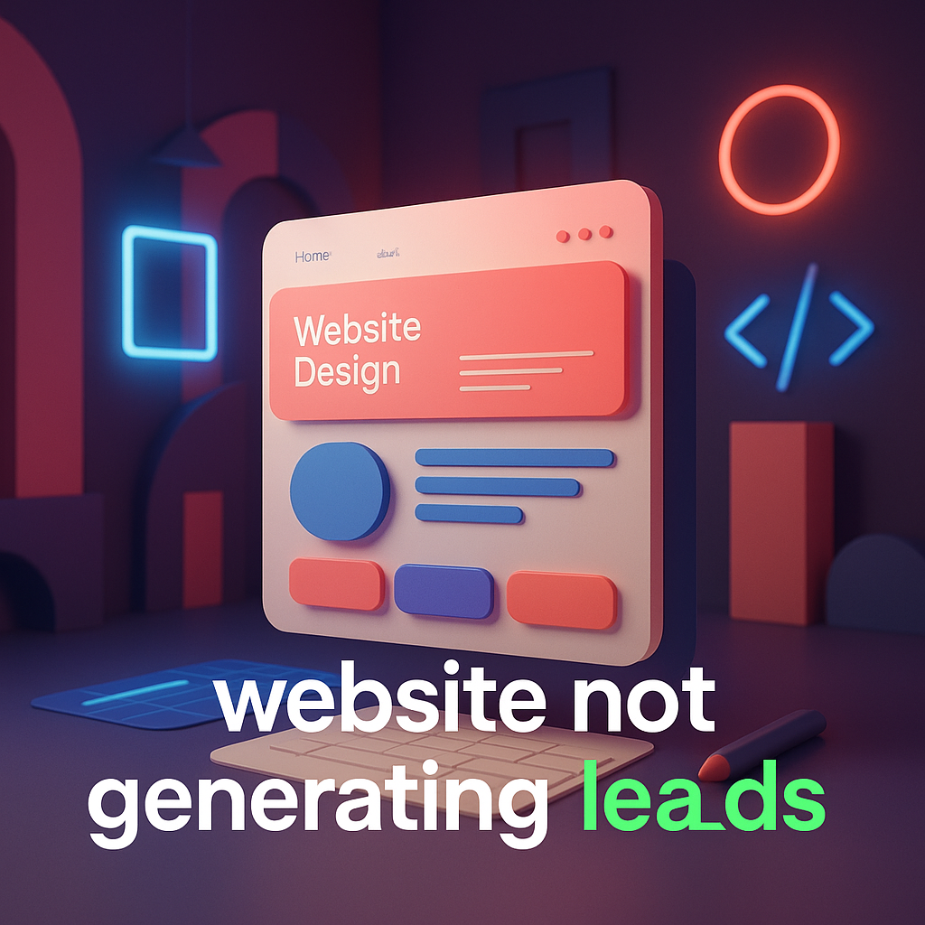 website not generating leads - Your Website Gets Visitors but Still Doesn't Generate Leads