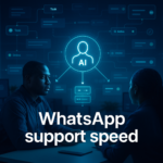 WhatsApp support speed - Why Your WhatsApp Support Team Is Slower Than an AI Agent – And What It Costs