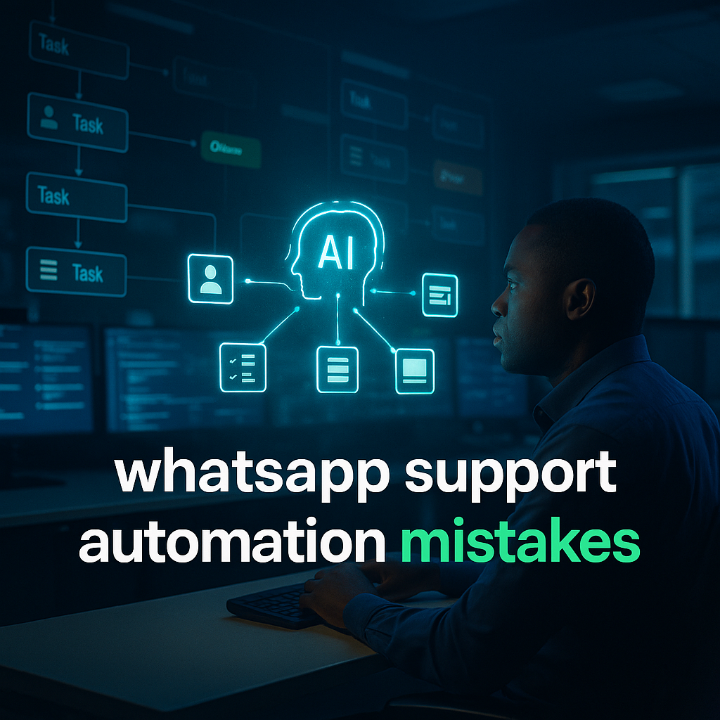 whatsapp support automation mistakes - 5 Mistakes Businesses Make When Trying to Automate WhatsApp Support