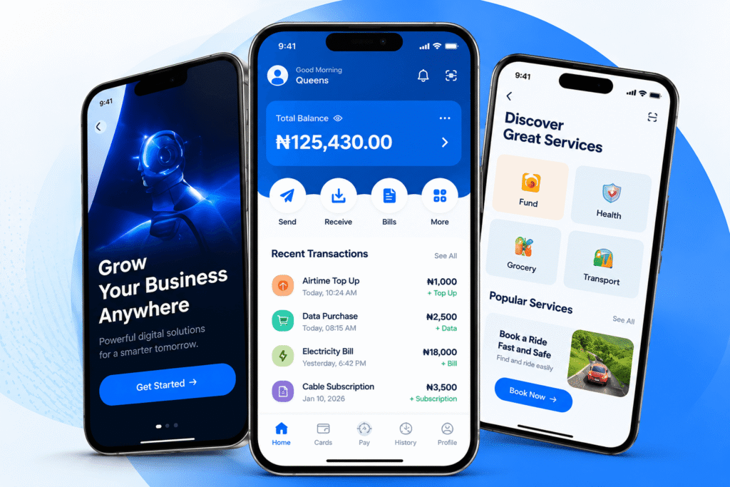 Albanny Technologies mobile app development services