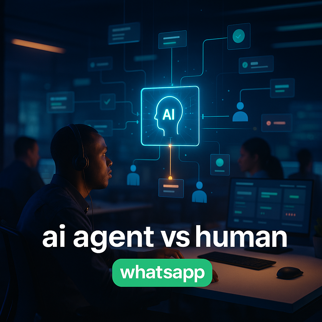 ai agent vs human whatsapp - WhatsApp AI Agent vs. Human Staff: Which Handles More Leads for Nigerian SMEs?